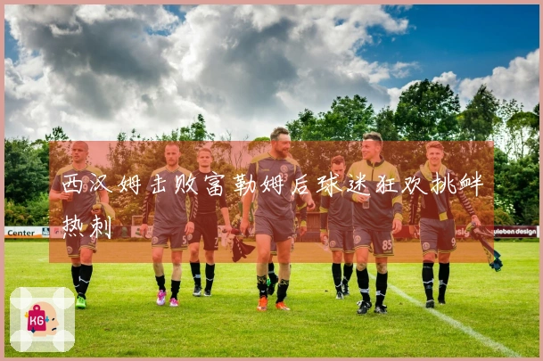 西汉姆击败富勒姆后球迷狂欢挑衅热刺